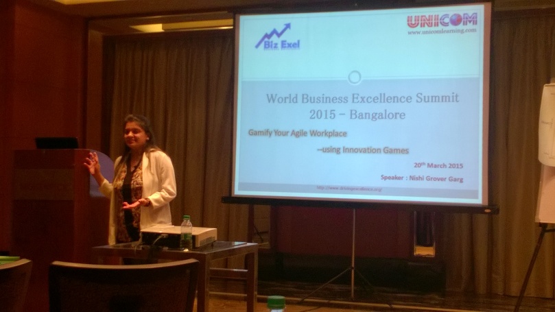 Speaking at World Business Cnference